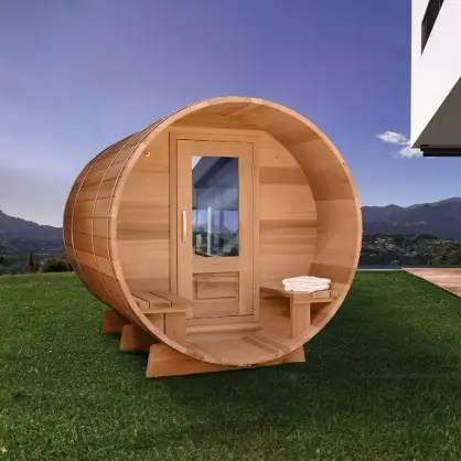 Tradition sauna with alcôve