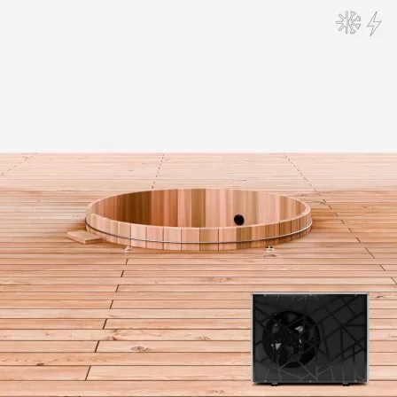 Built In Spa with Heat Pump